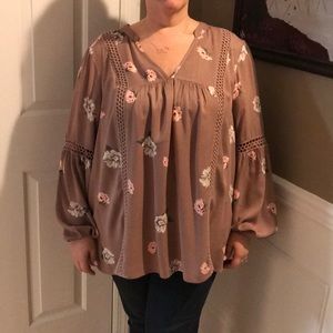 Torrid flowey tunic